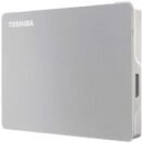 Toshiba Canvio Flex 2TB Portable External Hard Drive USB-C USB 3.0, Silver for PC, Mac, & Tablet - HDTX120XSCAA