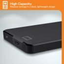 WD 2TB Elements Portable External Hard Drive for Windows, USB 3.2 Gen 1/USB 3.0 for PC & Mac, Plug and Play Ready - WDBU6Y0020BBK-WESN