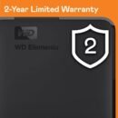 WD 2TB Elements Portable External Hard Drive for Windows, USB 3.2 Gen 1/USB 3.0 for PC & Mac, Plug and Play Ready - WDBU6Y0020BBK-WESN