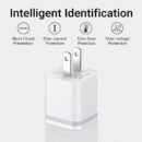 USB Wall Charger, LUOATIP 3-Pack 2.1A 5V Dual Port Cube Power Adapter Plug Block Charging Box Brick for iPhone 13 12 11 Pro Max SE XS XR X 8 7 6 6S Plus, Galaxy, LG, Moto, Android Phones