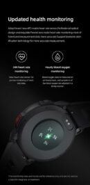 mibro Smartwatch GS Pro for Men Women, 1.43” Amoled Screen GPS Satellite Positioning Fitness Tracker with 4 PD Heart Rate Blood Oxygen Sleep Monitor, 5ATM Waterproof 105 Sports Modes for iOS Android