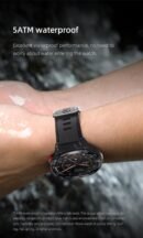 mibro Smartwatch GS Pro for Men Women, 1.43” Amoled Screen GPS Satellite Positioning Fitness Tracker with 4 PD Heart Rate Blood Oxygen Sleep Monitor, 5ATM Waterproof 105 Sports Modes for iOS Android