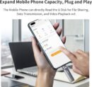 SSK 1TB USB Drive, External SSD USB Fast 550MB/s 2-in-1 Dual Drive USB Type C+ USB A 3.2 Gen2 Solid State Thumb Drive SSD Stick for iPhone 15/PS4/Android Phone/Tablet/Windows/Mac