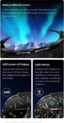 mibro Smartwatch GS Pro for Men Women, 1.43” Amoled Screen GPS Satellite Positioning Fitness Tracker with 4 PD Heart Rate Blood Oxygen Sleep Monitor, 5ATM Waterproof 105 Sports Modes for iOS Android