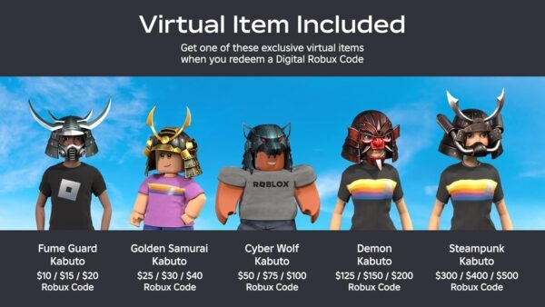 Roblox Digital Gift Card - 1,000 Robux [Includes Exclusive Virtual Item] [Online Game Code] - Image 2