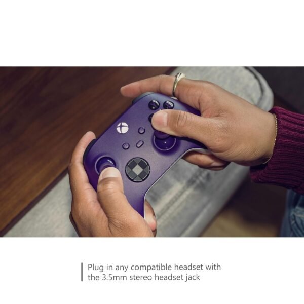 Xbox Core Wireless Gaming Controller – Astral Purple Series X|S, One, Windows PC, Android, and iOS - Image 10