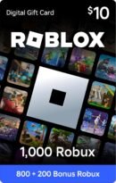 Roblox Digital Gift Card - 1,000 Robux [Includes Exclusive Virtual Item] [Online Game Code]