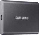 SAMSUNG T7 Portable SSD, 1TB External Solid State Drive, Speeds Up to 1,050MB/s, USB 3.2 Gen 2, Reliable Storage for Gaming, Students, Professionals, MU-PC1T0T/AM, Gray